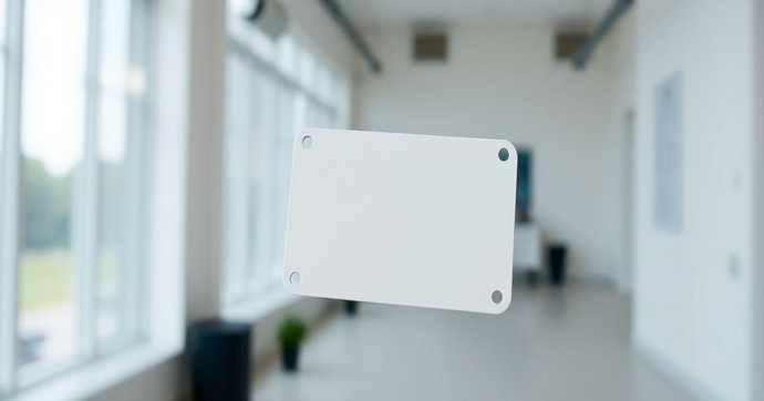 Cart&atilde;o PVC Branco para Crach&aacute;: Qualidade e Resist&ecirc;ncia