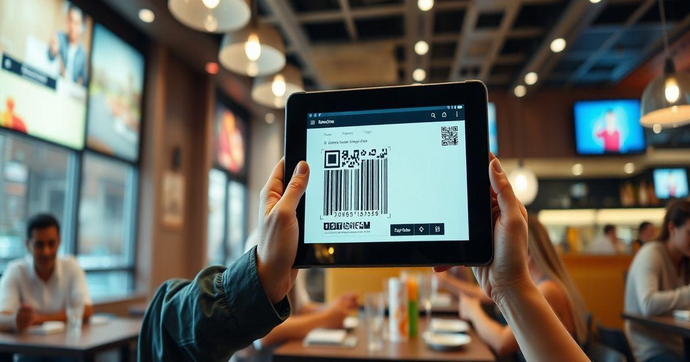 Comanda Eletr&ocirc;nica com C&oacute;digo de Barras