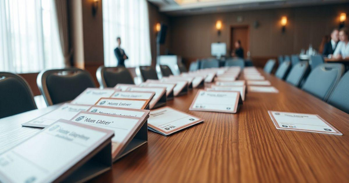 Cracha de papel para eventos: Guia Completo