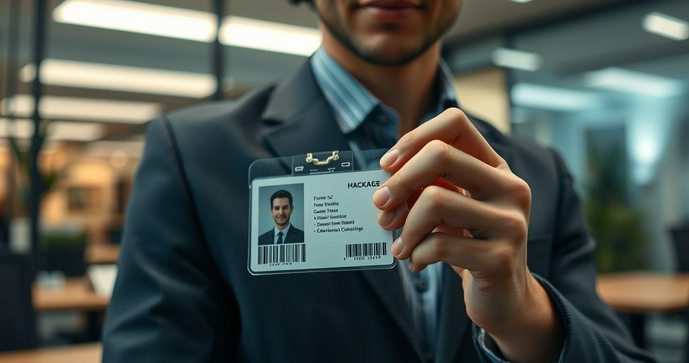 Crach&aacute; de Identifica&ccedil;&atilde;o Personalizado: Como Escolher o Ideal para Sua Empresa