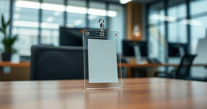 Porta Crach&aacute; Transparente &eacute; a Solu&ccedil;&atilde;o Ideal para Organiza&ccedil;&atilde;o e Profissionalismo