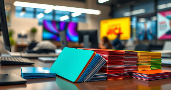 Cart&atilde;o PVC Colorido como Solu&ccedil;&atilde;o Pr&aacute;tica e Estilosa para Seu Neg&oacute;cio