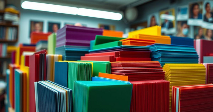 Como escolher o Cart&atilde;o PVC colorido ideal para suas necessidades