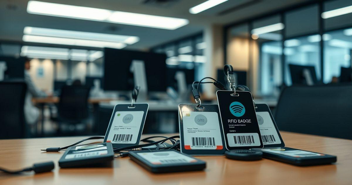 Como escolher o melhor crach&aacute; RFID para sua empresa